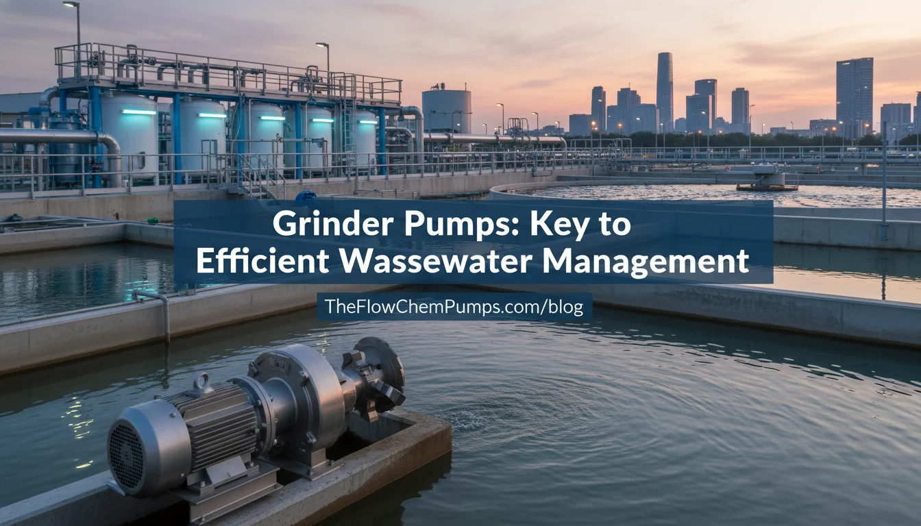 Grinder Pumps: Key to Efficient Wastewater Management